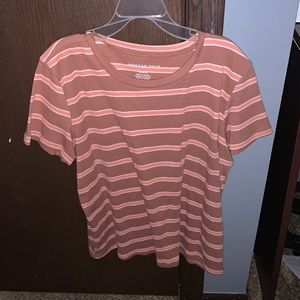 ✨American Eagle striped tee✨